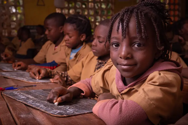 Children in school