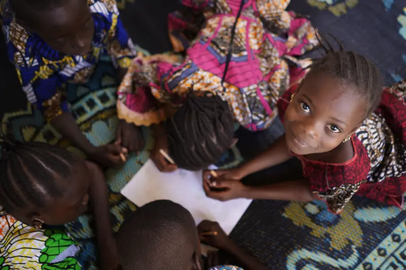 African school girl