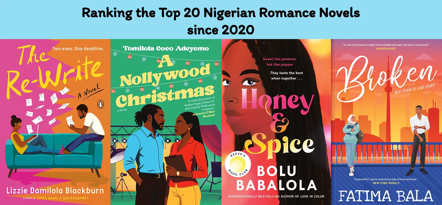 Ranking the Top 20 Nigerian Romance Novels since 2020
