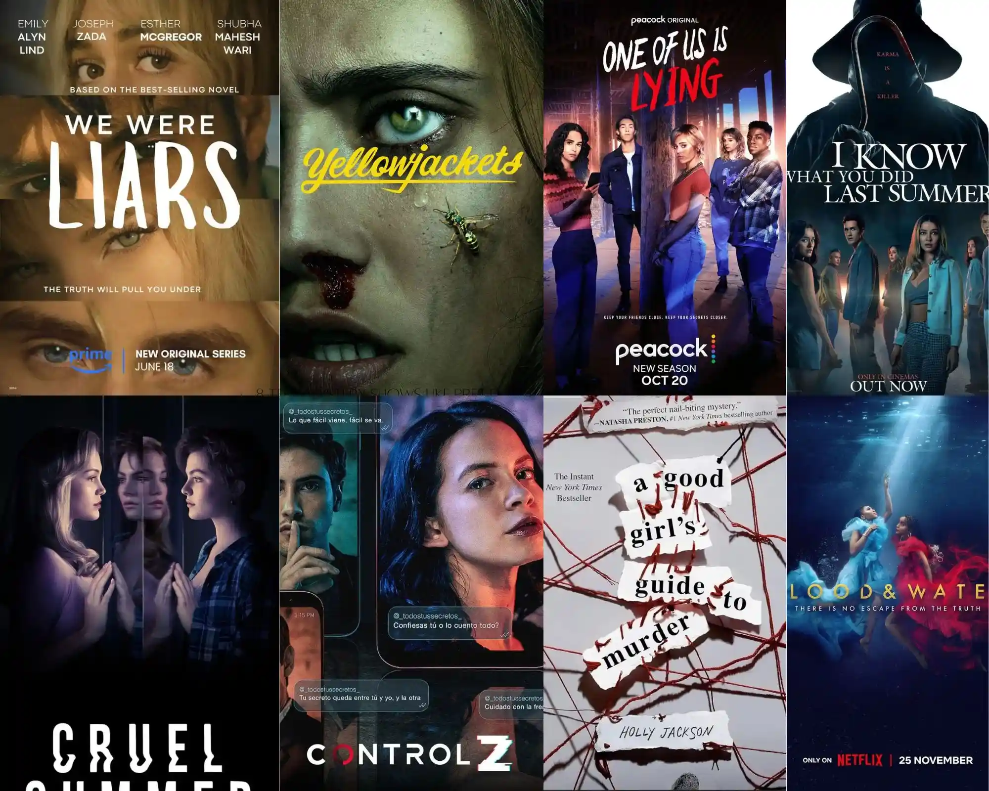 8 Teen Mystery Shows like Pretty Little Liars from 2020 to 2025