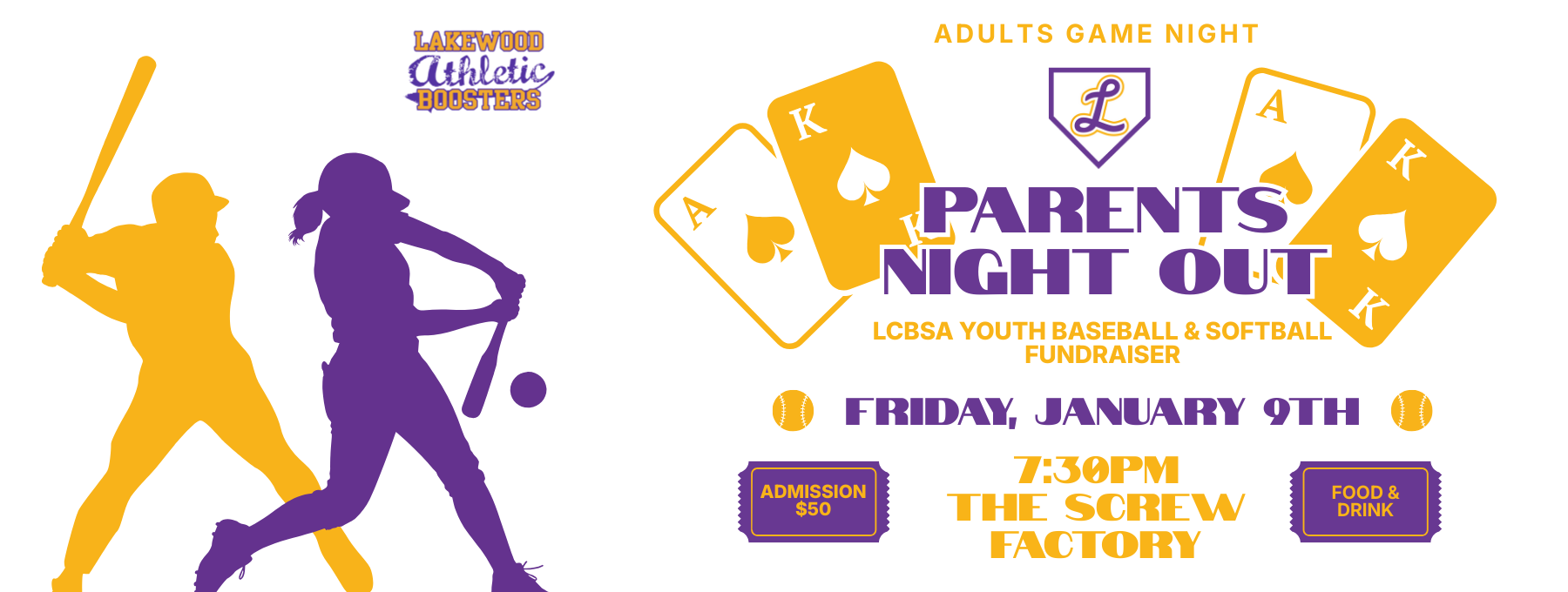 2026 LCBSA Season Fundraiser