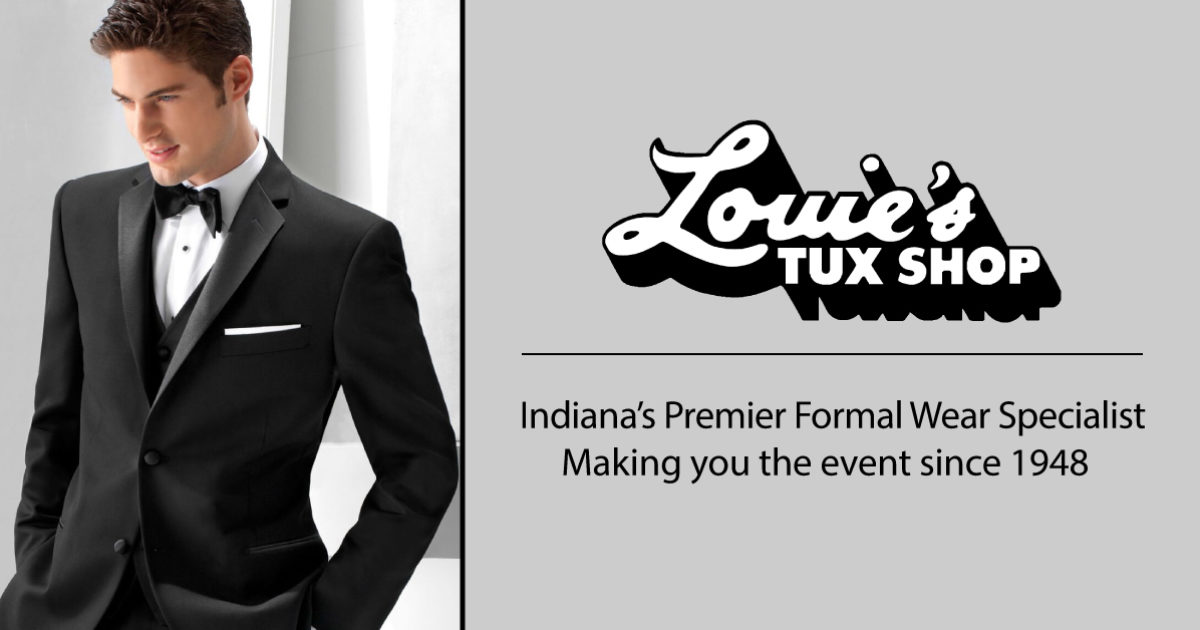 Black Slim Fit Notch Tuxedo | Louie's Tux Shop