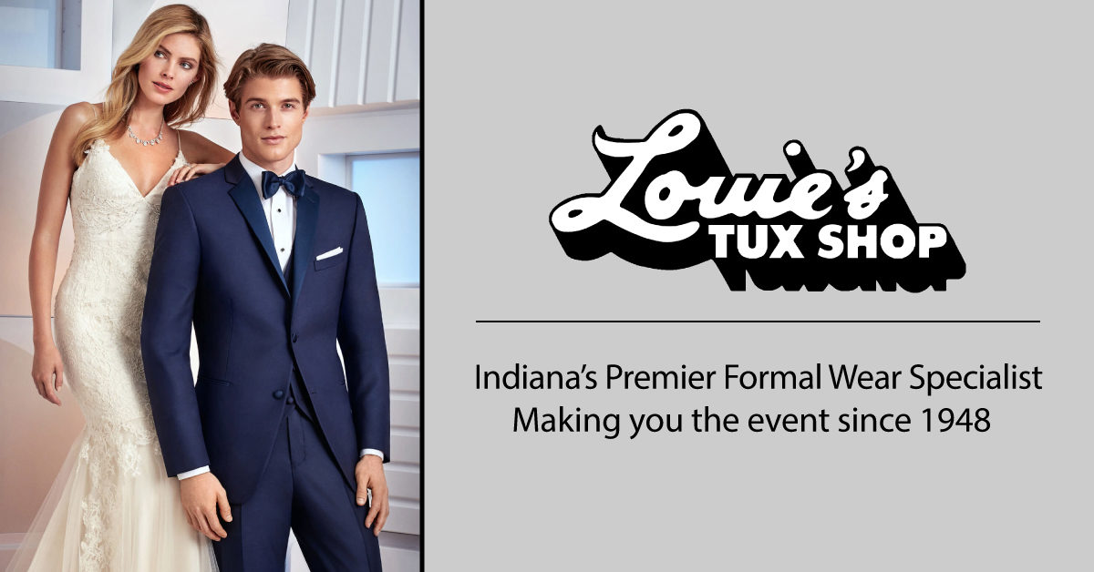 Louie's Tux Shop Wedding Tuxedo Rentals Portage Indiana