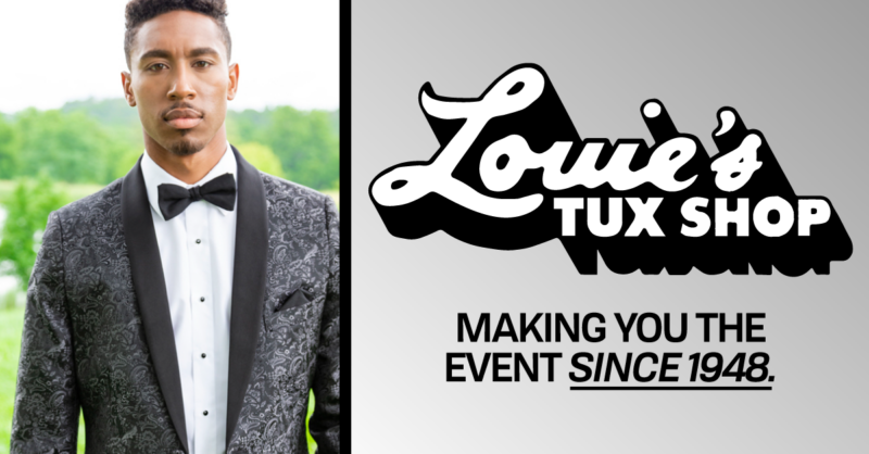 Larr Brio Granite Paisley Rental Tuxedo | Louie's Tux Shop