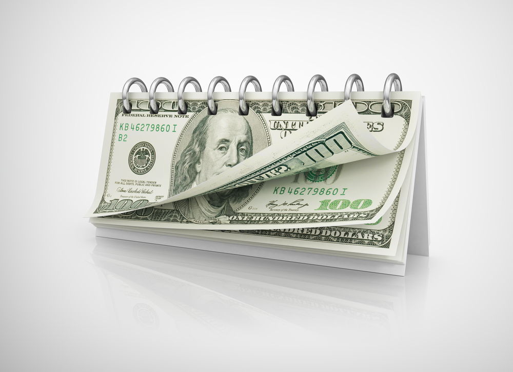 Calendar with Money