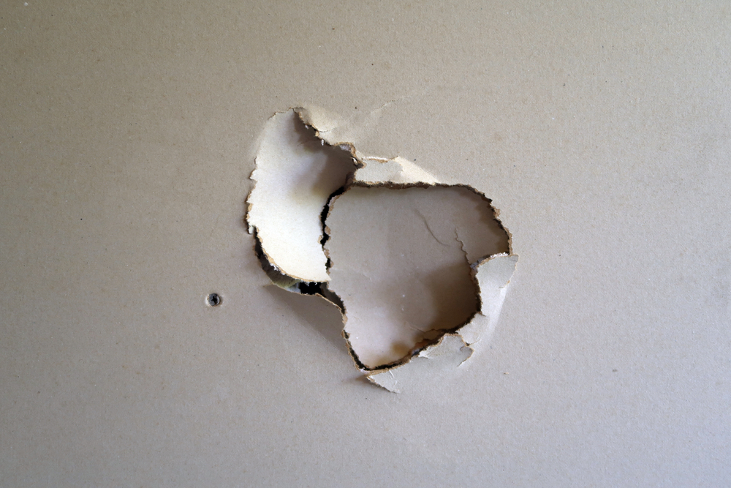 I punched a hole in my wall