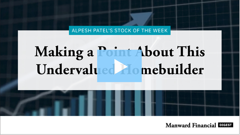 Video - Making a Point About This Undervalued Homebuilder