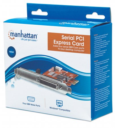 Manhattan Products - Serial PCI Express Card (150682)