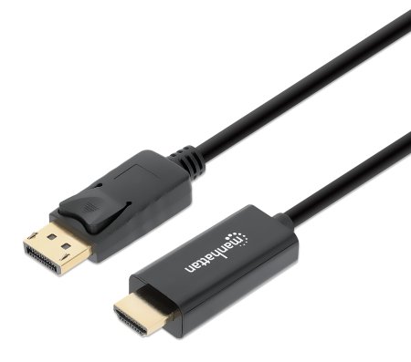 MANHATTAN 1080p DisplayPort auf HDMI-Kabel