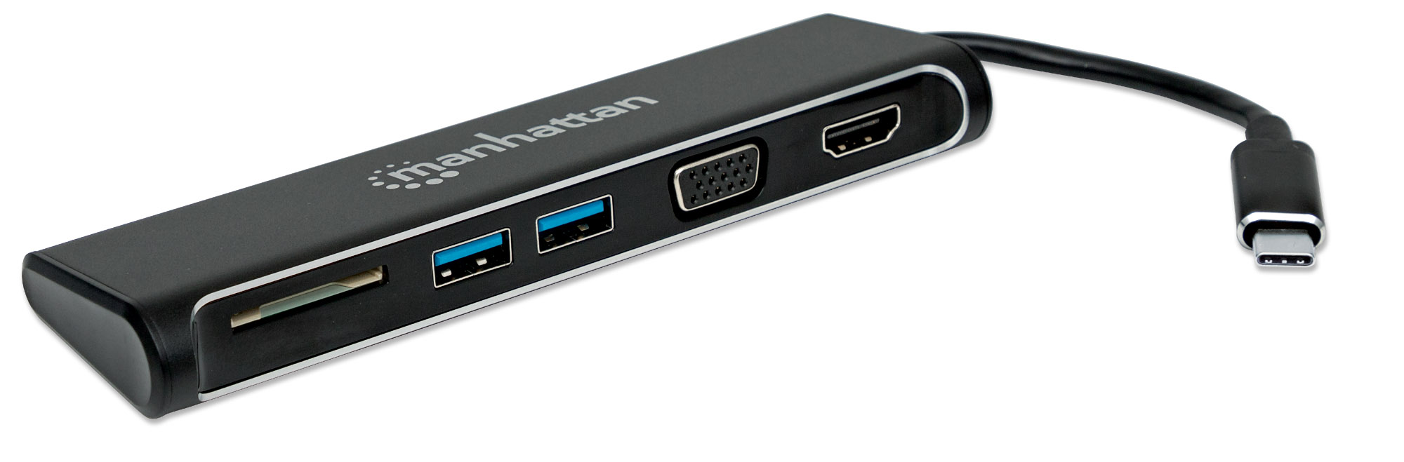 SuperSpeed USBC to HDMI/VGA 4in1 Docking Converter (152631)