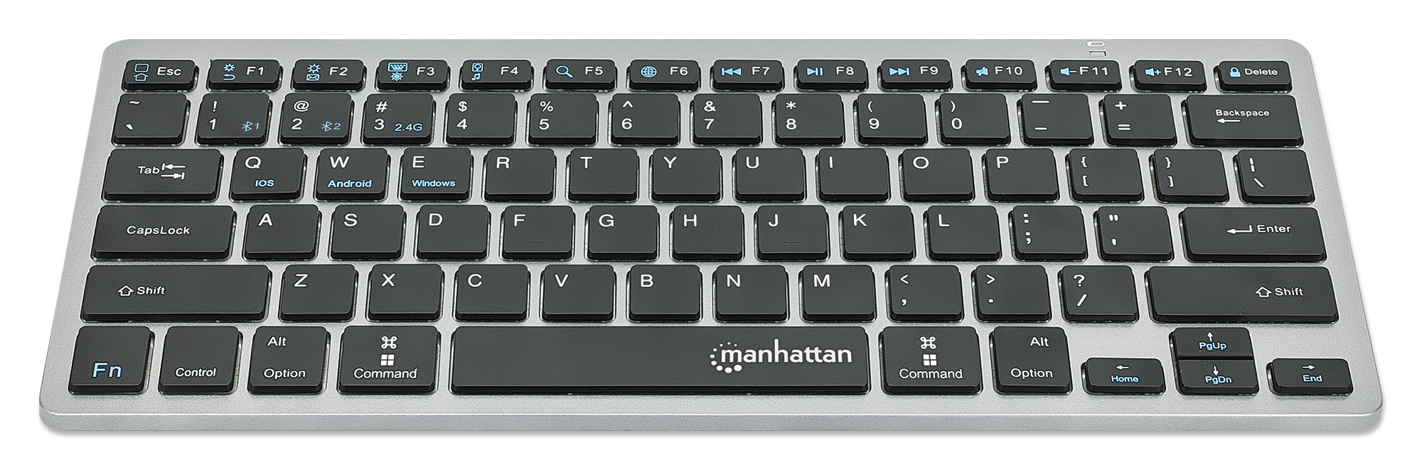 Manhattan Ultra Slim DualMode Wireless Keyboard (180559)