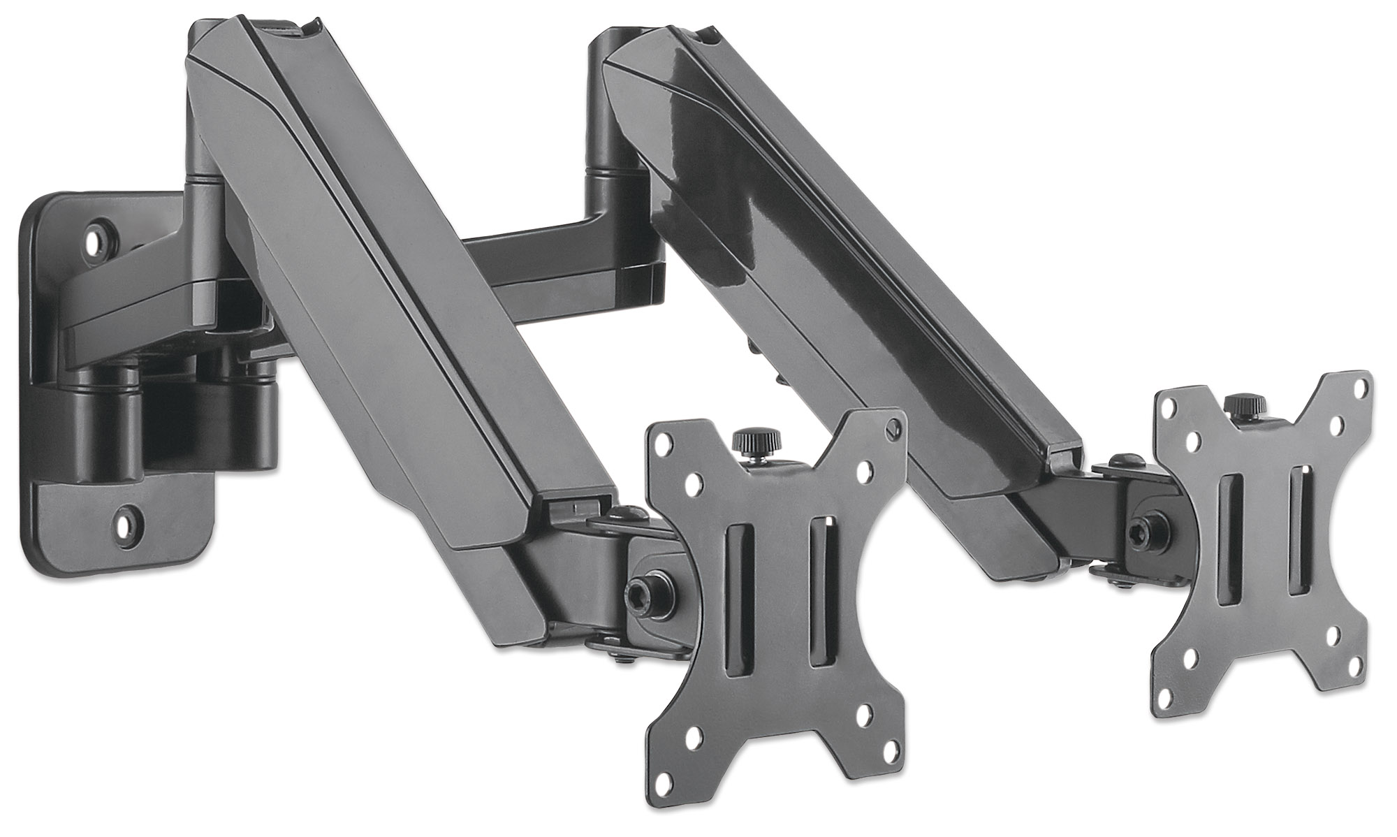 Manhattan Universal Gas Spring Dual Monitor Wall Mount (461627)