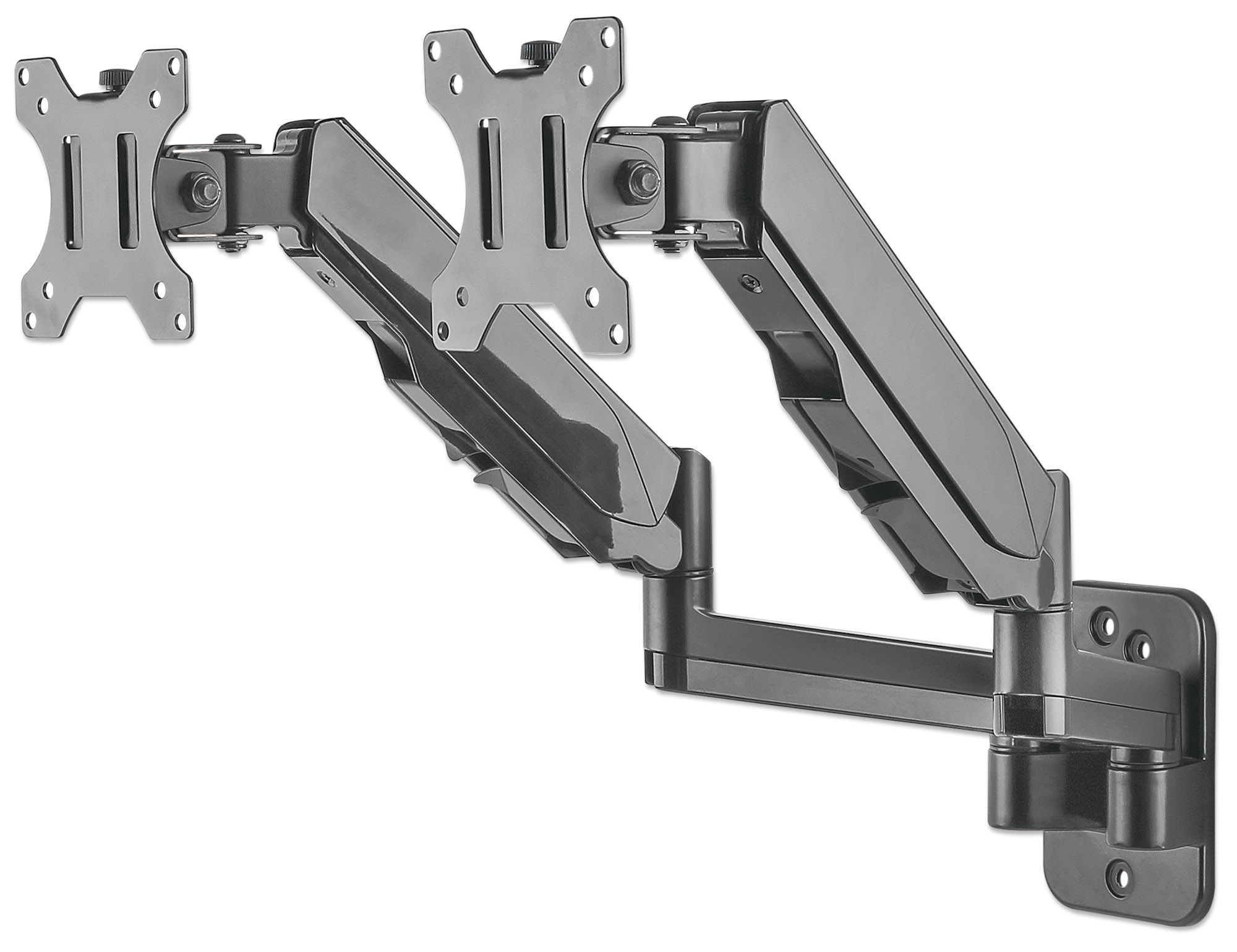 Manhattan Universal Gas Spring Dual Monitor Wall Mount (461627)
