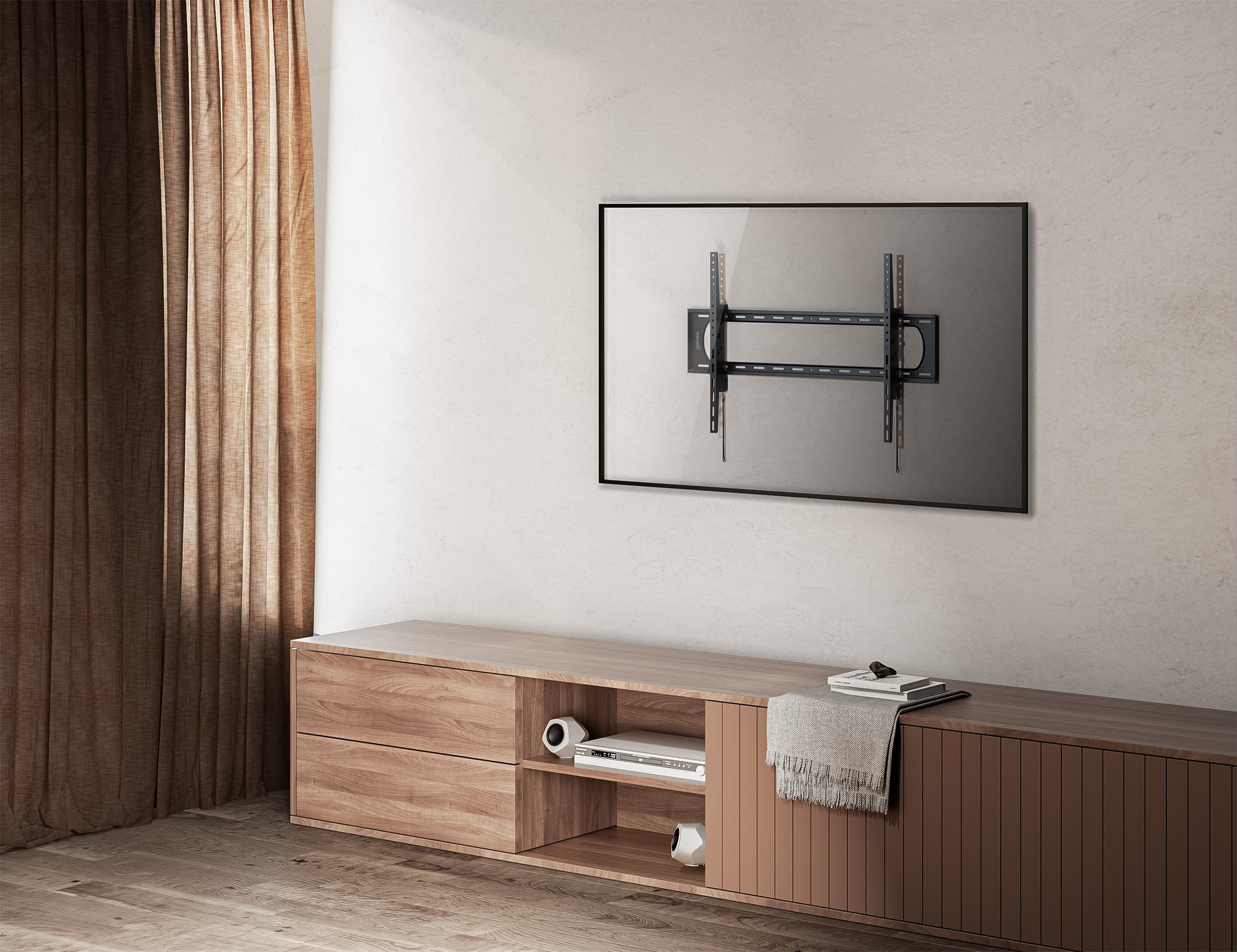 Manhattan HeavyDuty LargeScreen Tilting TV Wall Mount (461931)
