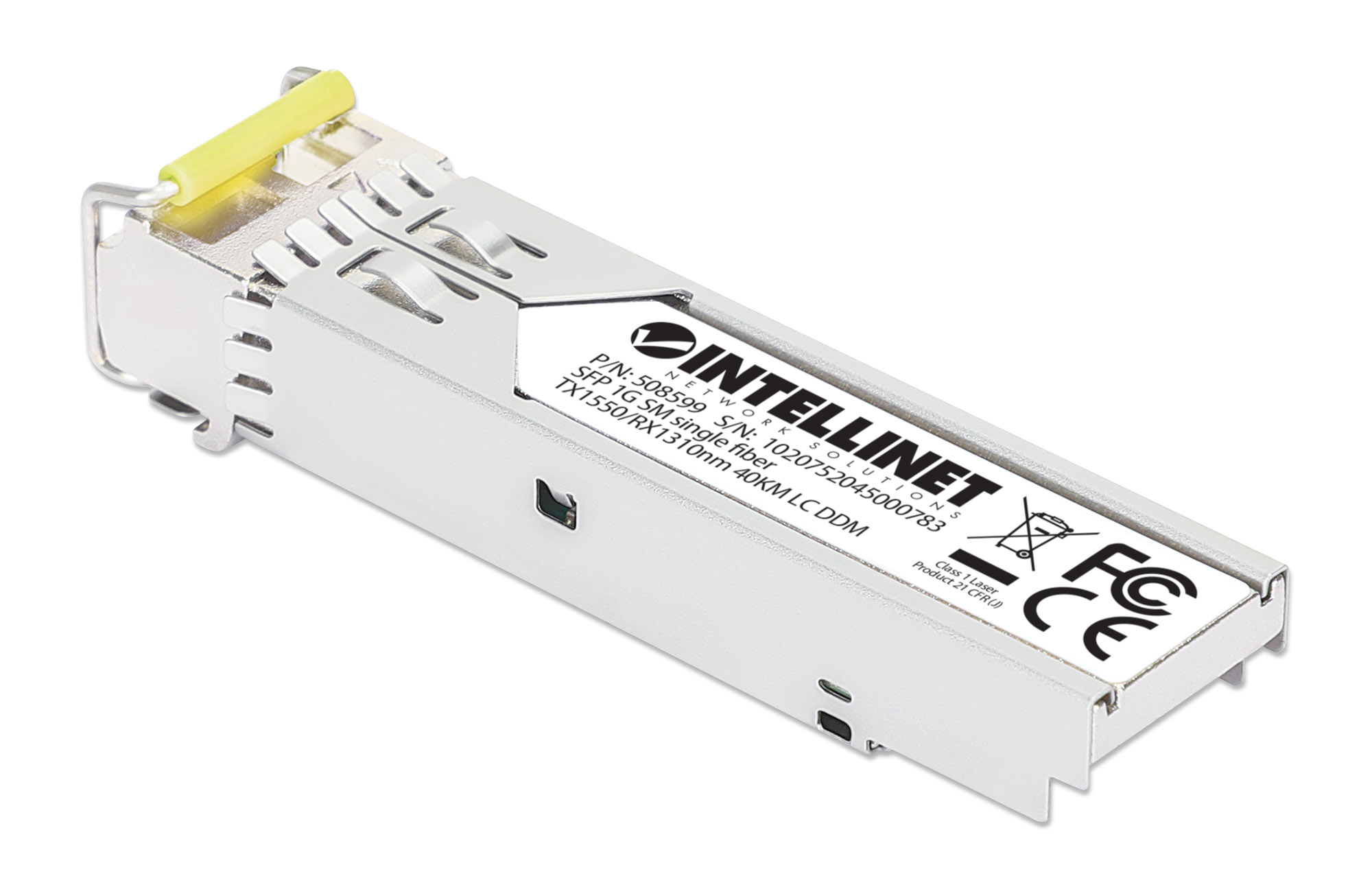 GbE Fiber WDM BiDirectional SFP Optical Transceiver Module (508599)