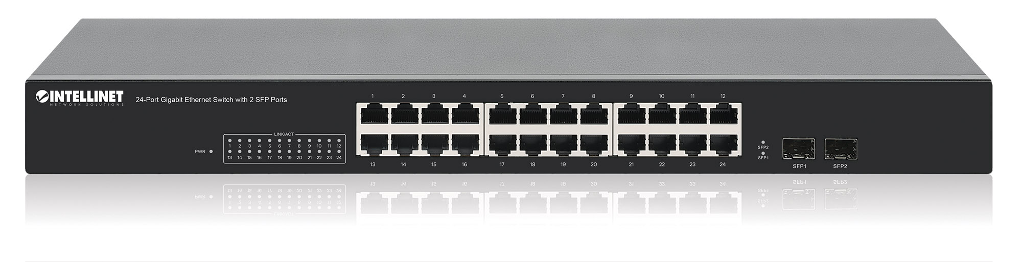 24Port Gigabit Switch with 2 SFP Ports (561877)