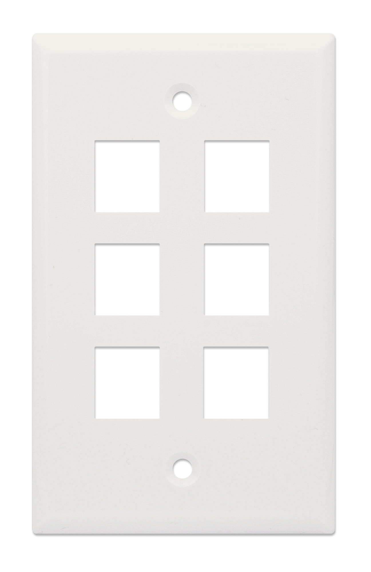 6Outlet Keystone Wall Plate (772501)
