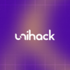 Unihack backsplash logo