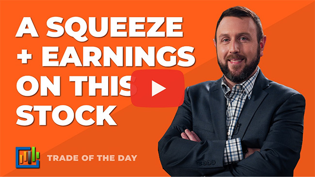 Click to watch A Squeeze + Earnings On This Stock