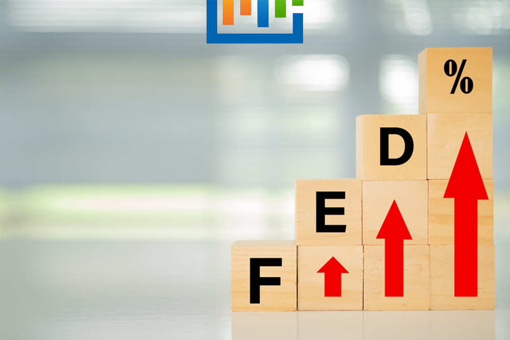 Image of wooden blocks represting raising interest rates