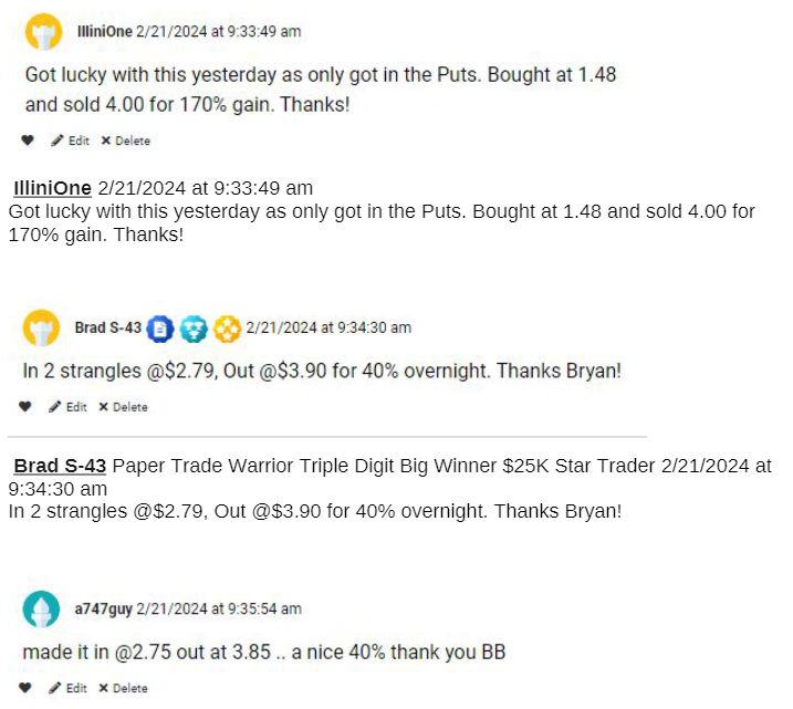 War Room members reporting on the DBX overnight trade