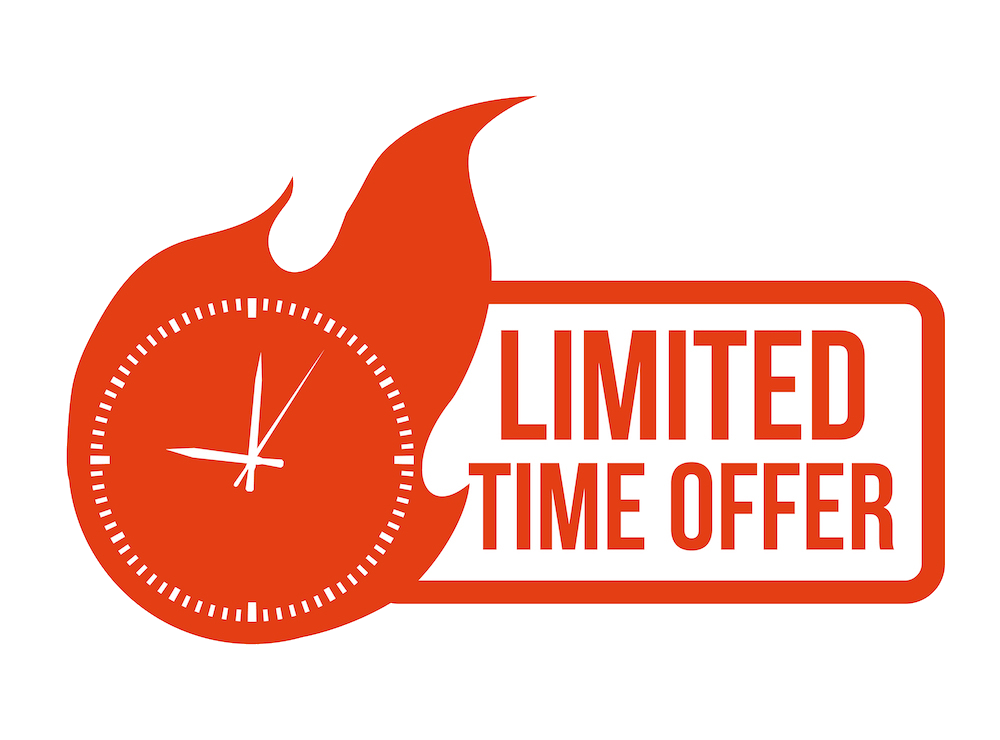 Limited Time Offer