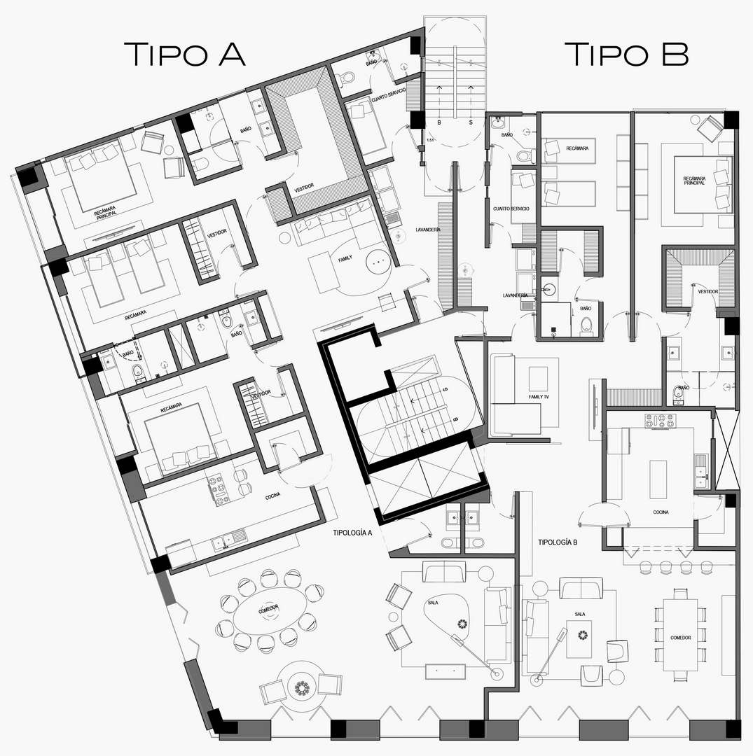 DEPARTAMENTOS TIPO A Y B PLANO ARQUITECTONICO DESARROLLO INMOBILIARIO CAMPOS ELISEOS DEPARTAMENTOS EN POLANCO MIGUEL HIDALGO CDMX DEPARTAMENTOS TIPO A Y B PLANO ARQUITECTONICO DESARROLLO INMOBILIARIO CAMPOS ELISEOS DEPARTAMENTOS EN POLANCO MIGUEL HIDALGO CDMX