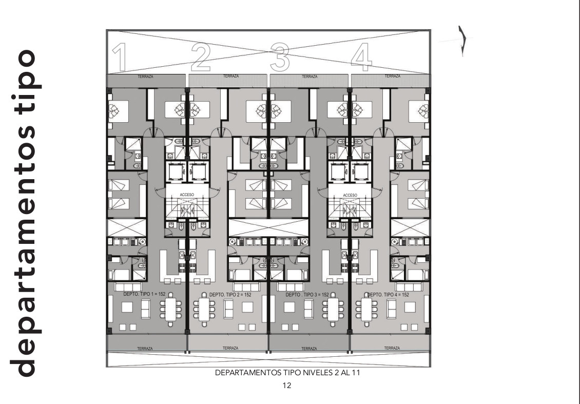 DEPARTAMENTOS TIPO PLANO ARQUITECTONICO DESARROLLO INMOBILIARIO ARQUIMEDES DEPARTAMENTOS EN POLANCO MIGUEL HIDALGO CDMX