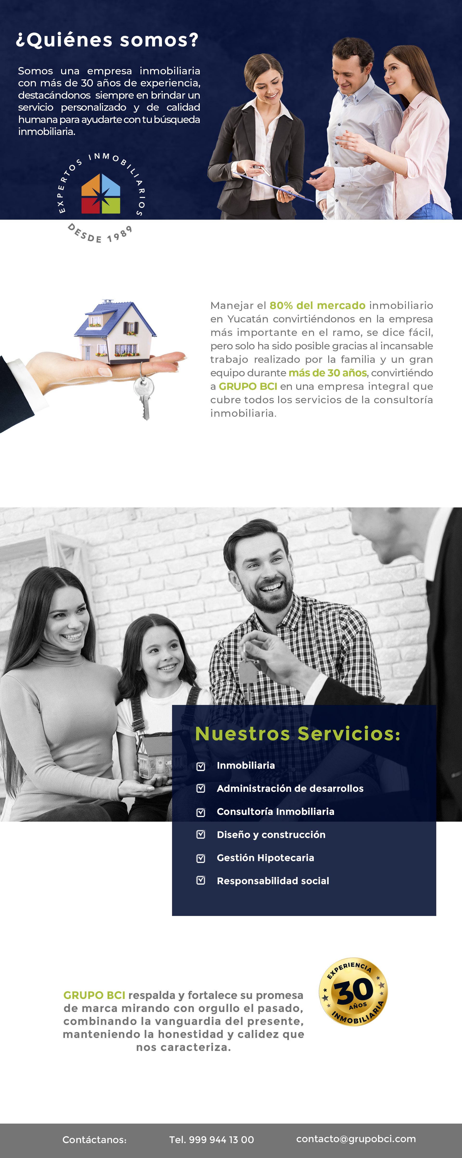 Nosotros - Inmobiliaria BCI en M&eacute;rida Yucat&aacute;n