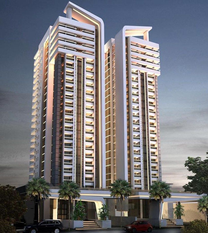 VILLA PALMERA TWIN TOWERS: Moderna torre de apartamentos en la Ave