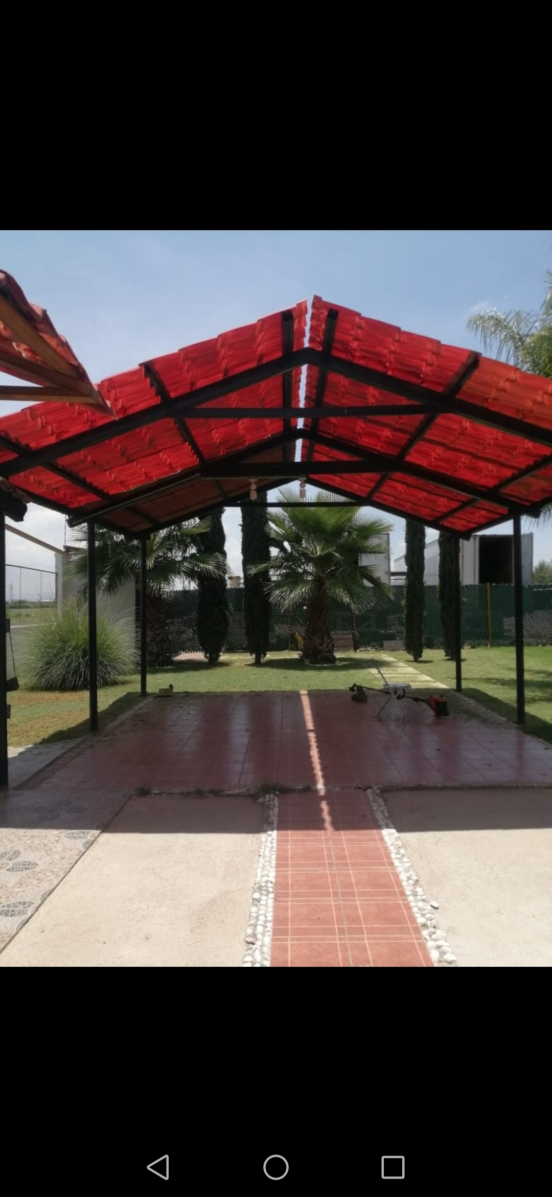 Local comercial con palapa y área verde en Renta carretera Santa Anna