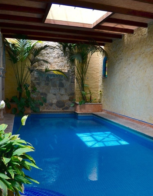Casa de Lujo En coto Con Alberca Estilo Hacienda Mexicano contemporaneo ...