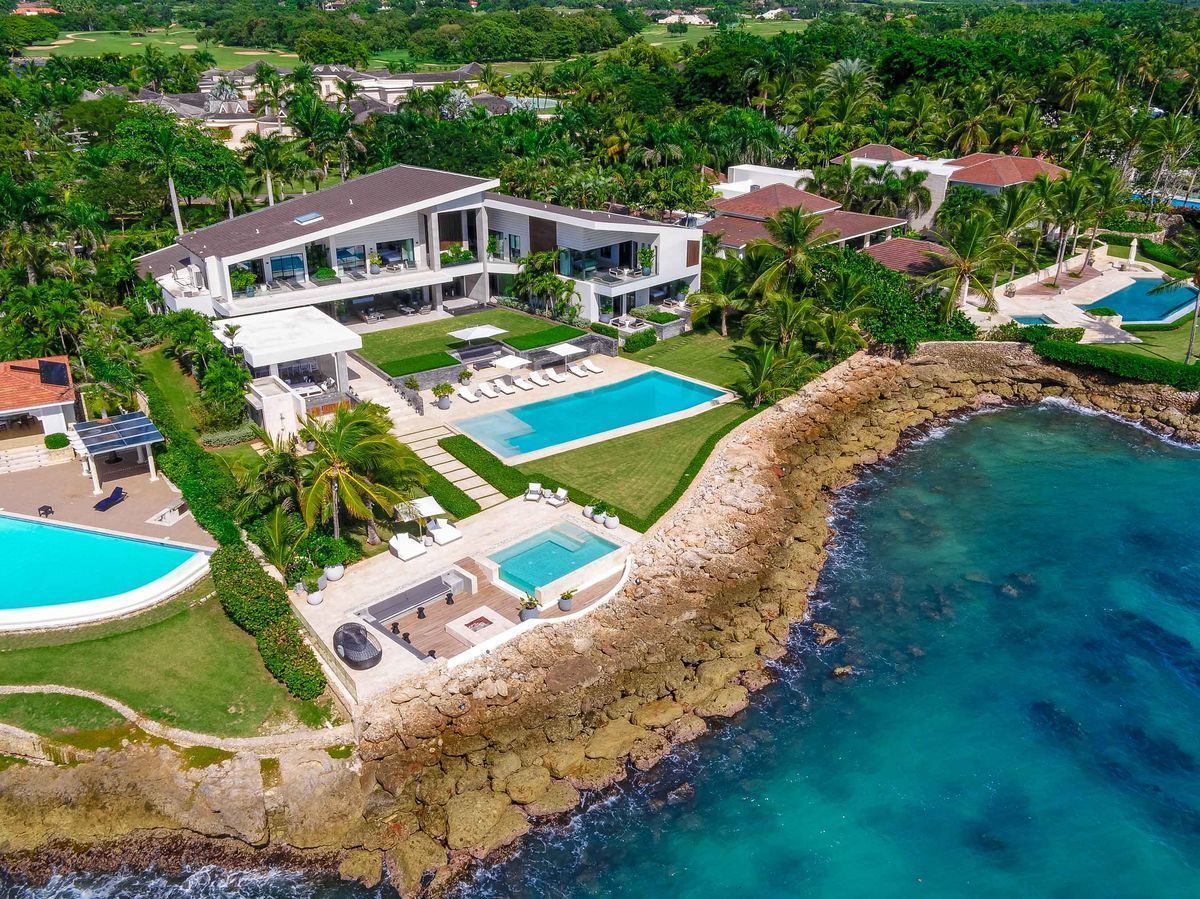 Villa exclusiva en la primera línea de Mar Caribe