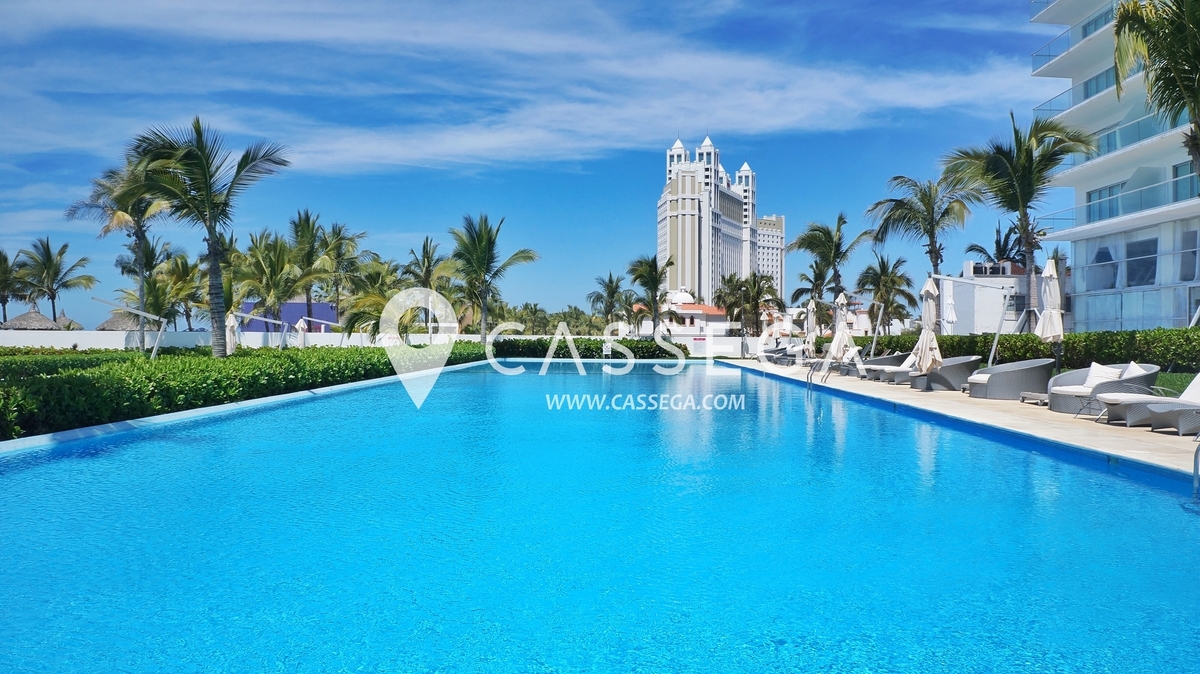 Renta de departamento, vista al mar en Península Cerritos Mazatlán