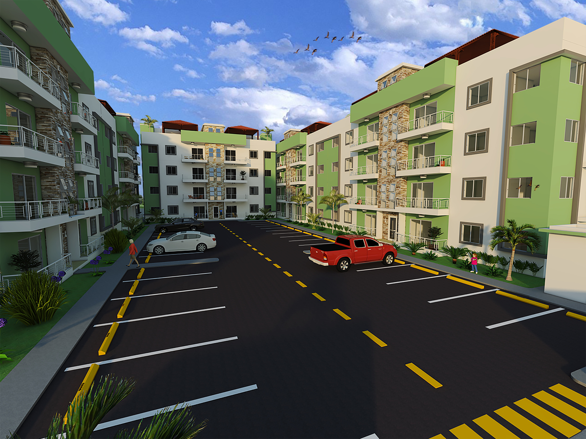 RESIDENCIAL MAIRENA V Proyecto de apartamentos en la Aut. de San