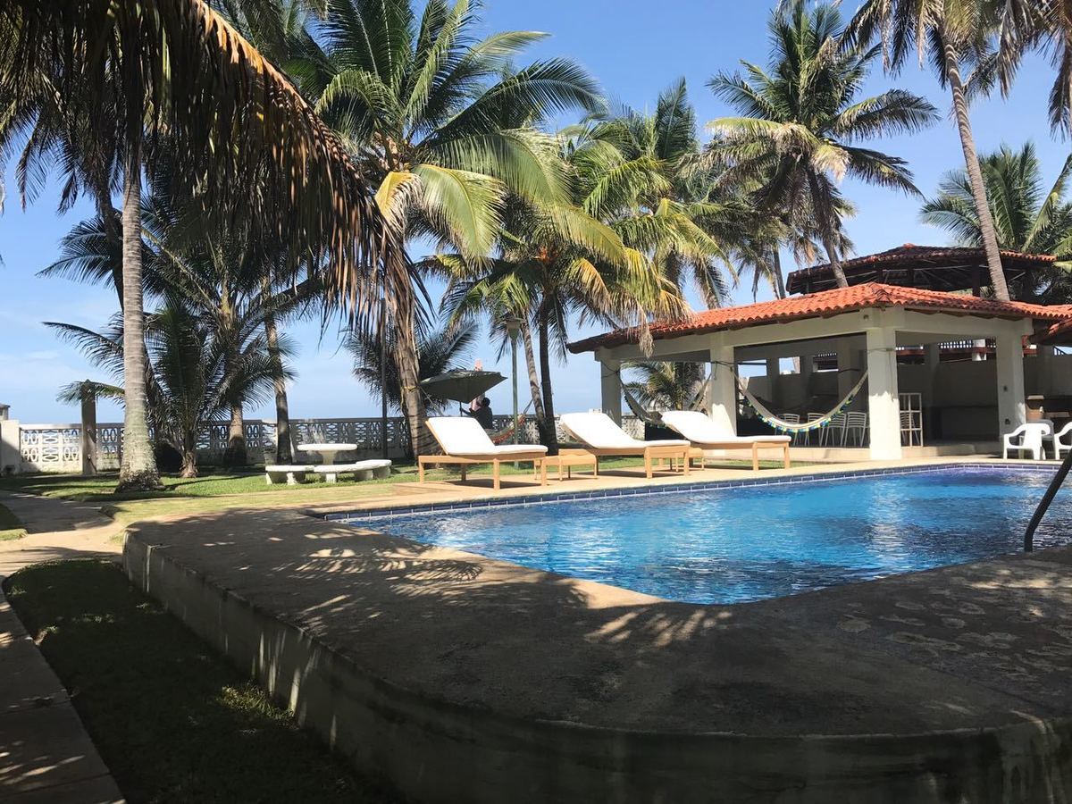 RANCHO PLAYA CANGREJERA " BRISAS DEL MAR " FRENTE AL MAR *js *cx