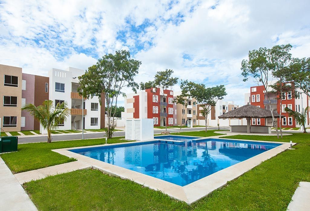 Vista Real II Cancun, Modelo ciruelos con alberca.