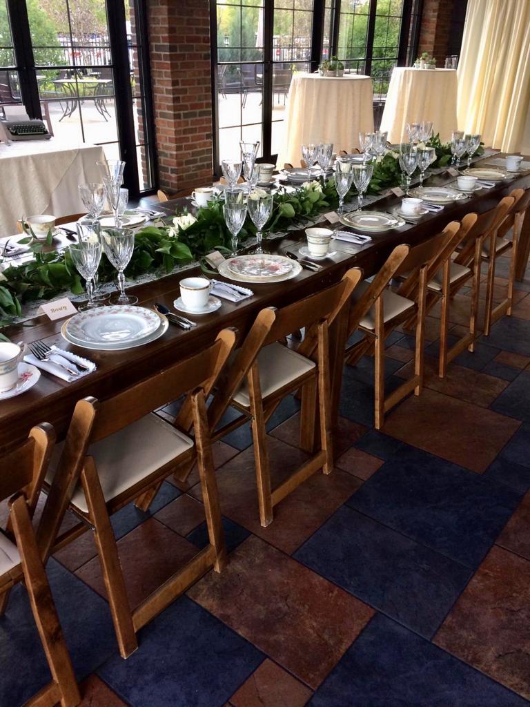 Fruitwood Chair Mutton Party and Tent Rental