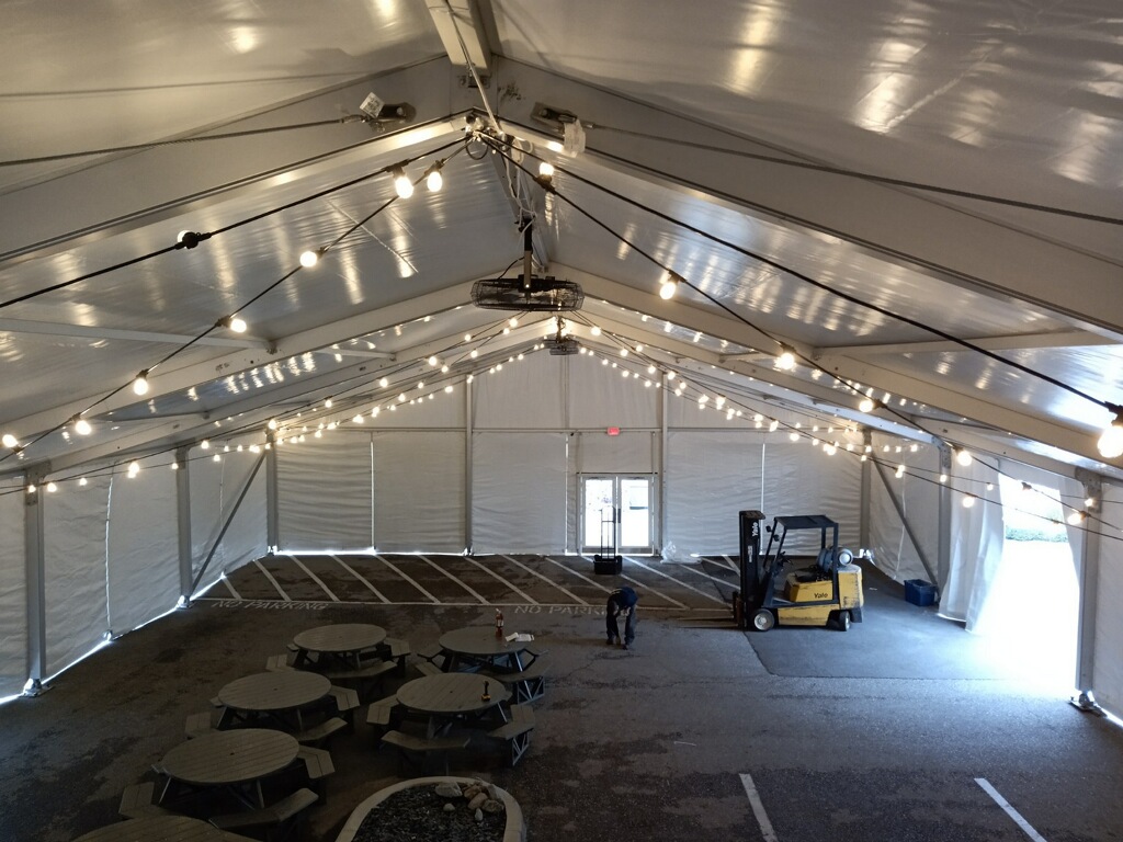 Tent Mount Fan Mutton Party and Tent Rental