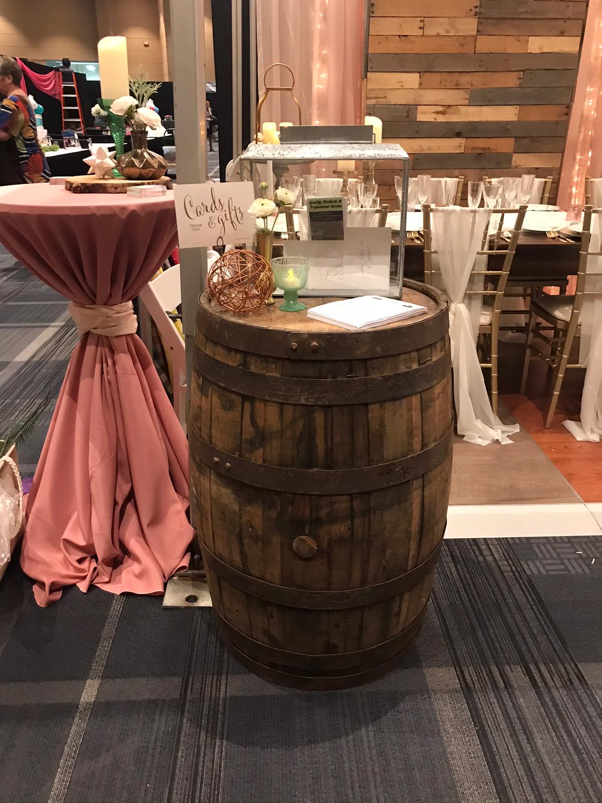 Whiskey Barrel Mutton Party and Tent Rental