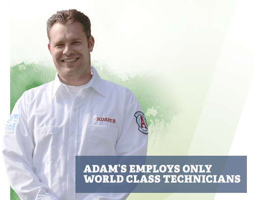 Adam's Employs Only World Class Technicians