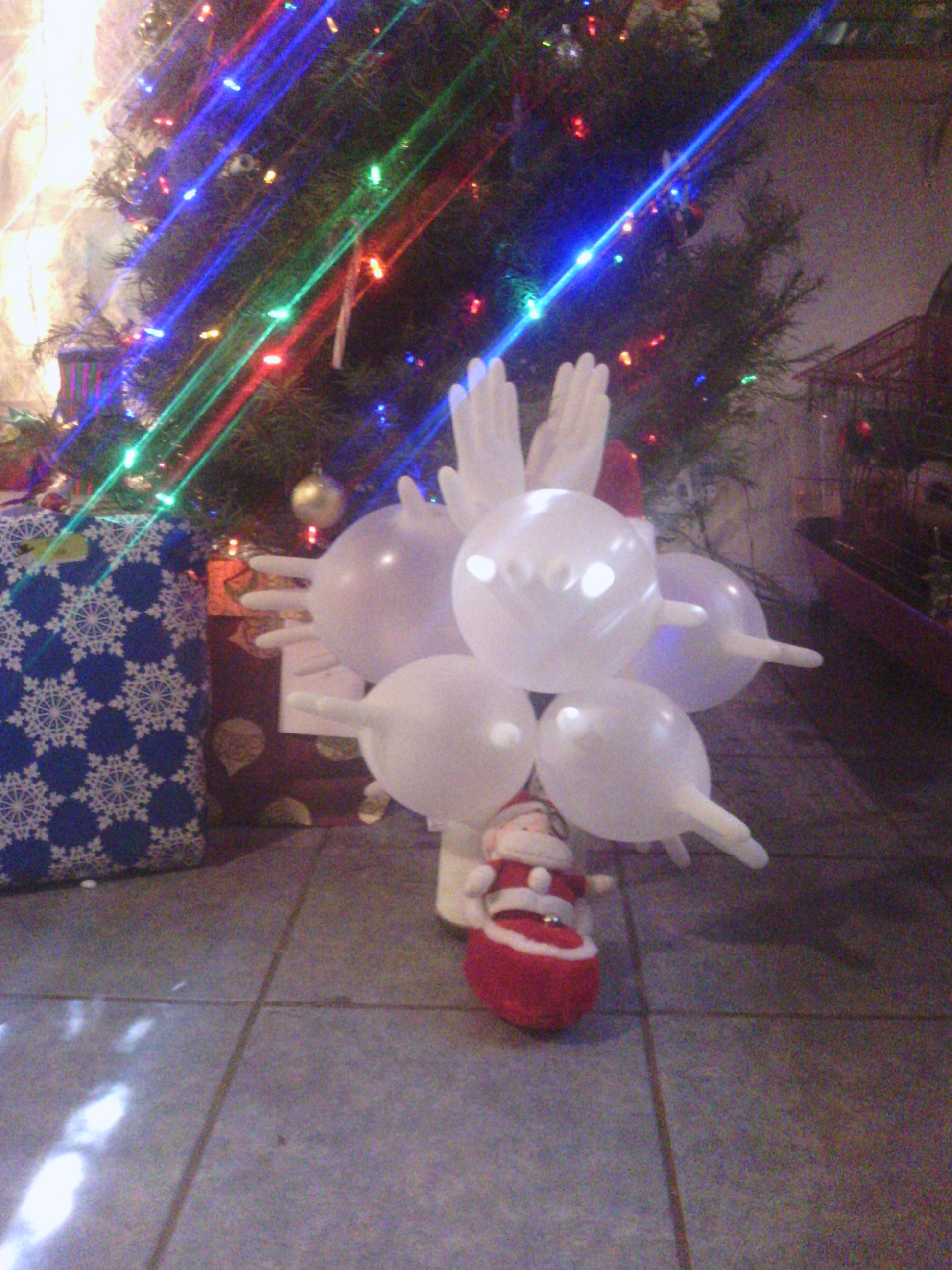 Glove Christmas Tree Made by NursingJobs.us Staff