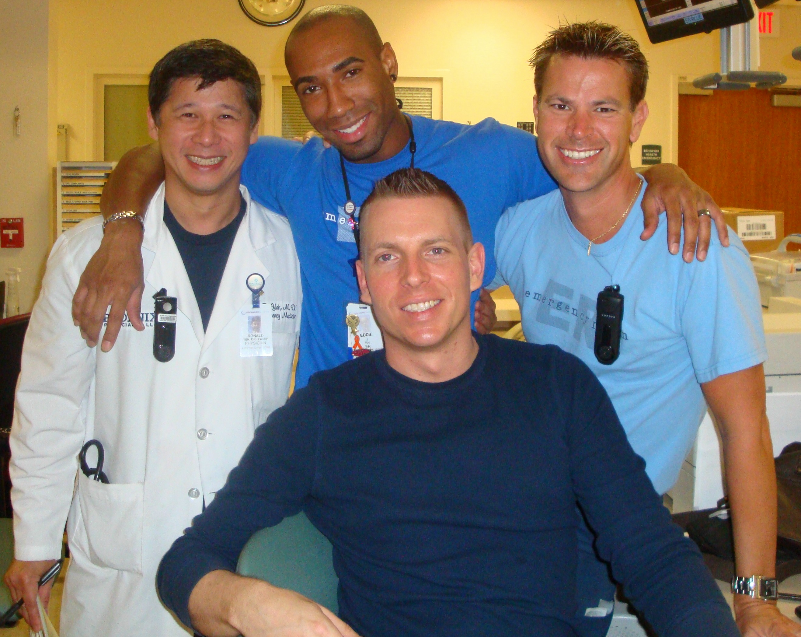 One of our personal favorites: 2015 photo contest winner Eddie Johnson and his coworkers