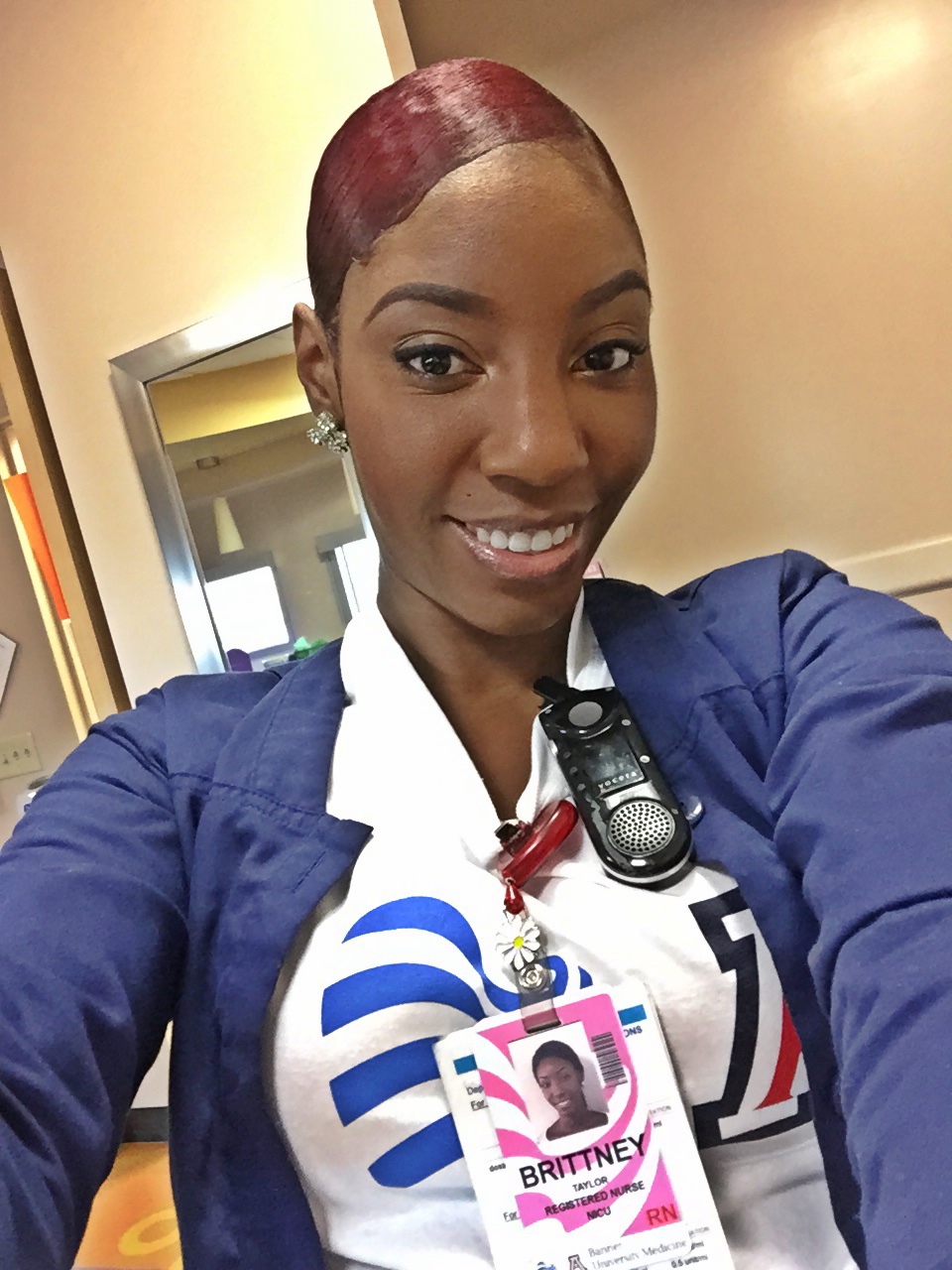 photograph of Phoenix NICU nurse Brittney Taylor