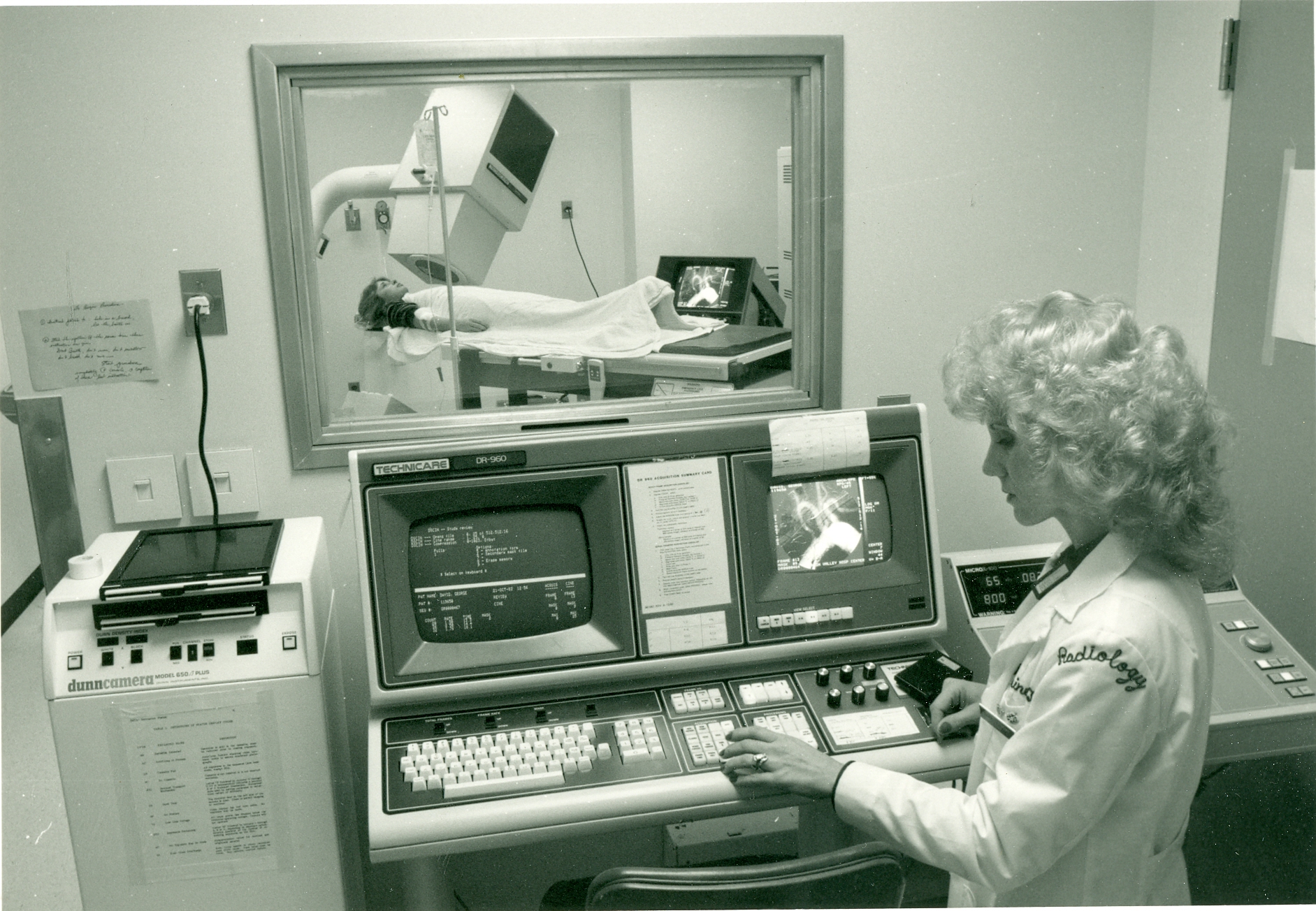 Photo: Radiology department, 1974