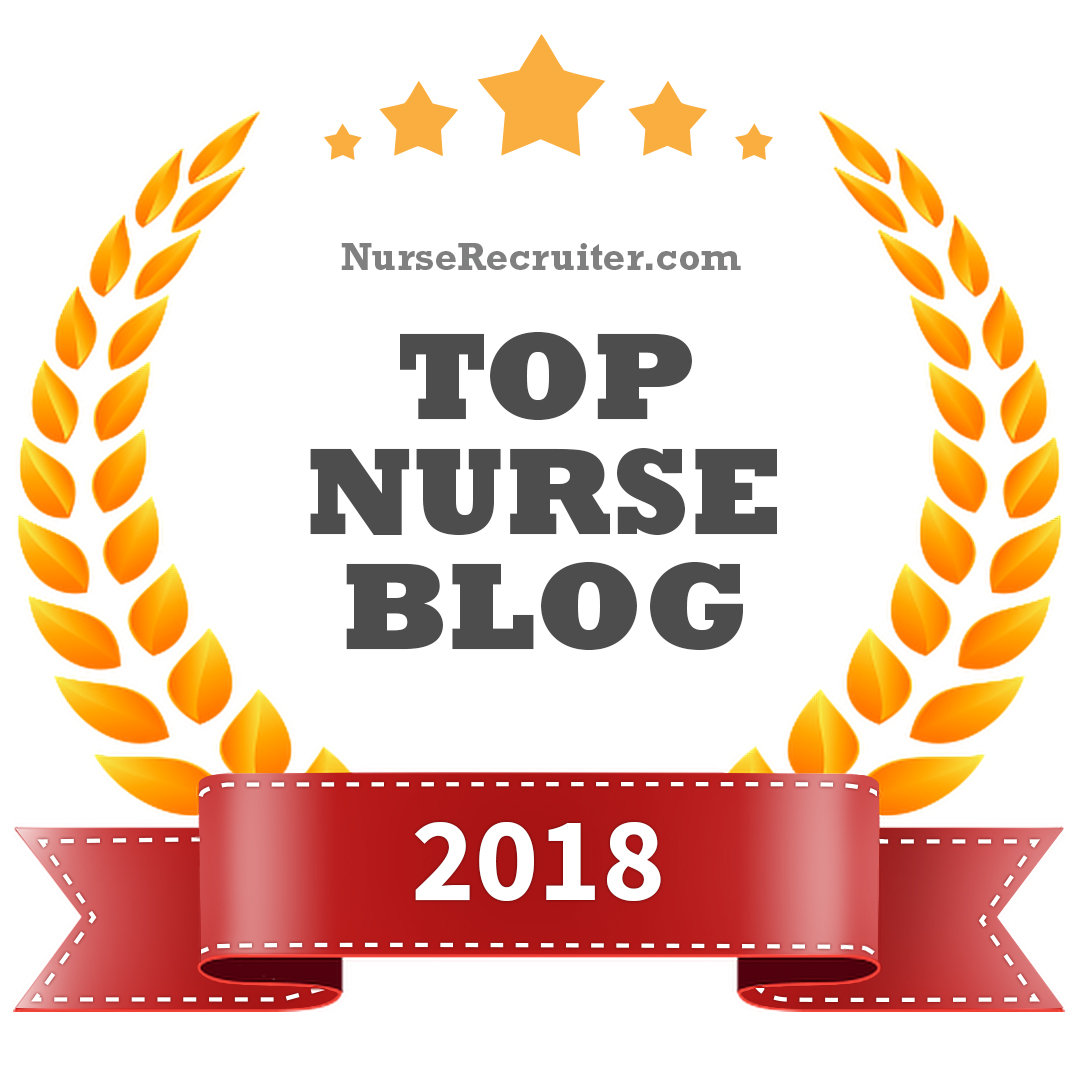 Top Nurse Blog 2018 award