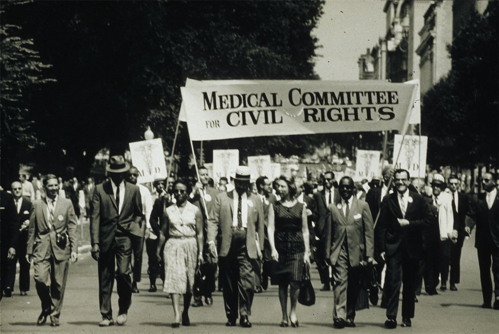Photo: The Medical Committee for Civil Rights at the March on Washington