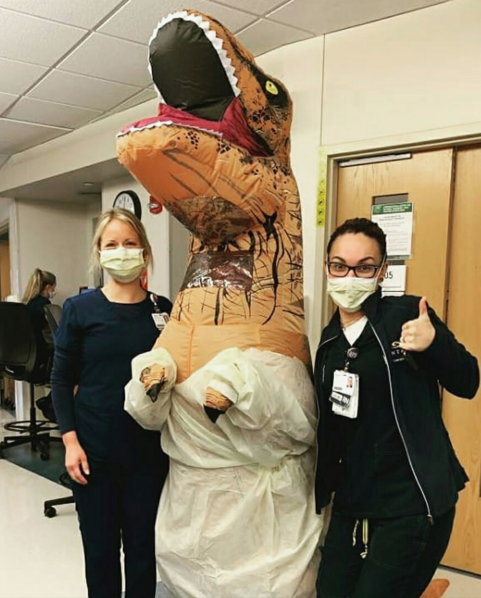 Nurse photo contest winner Daniela Cox