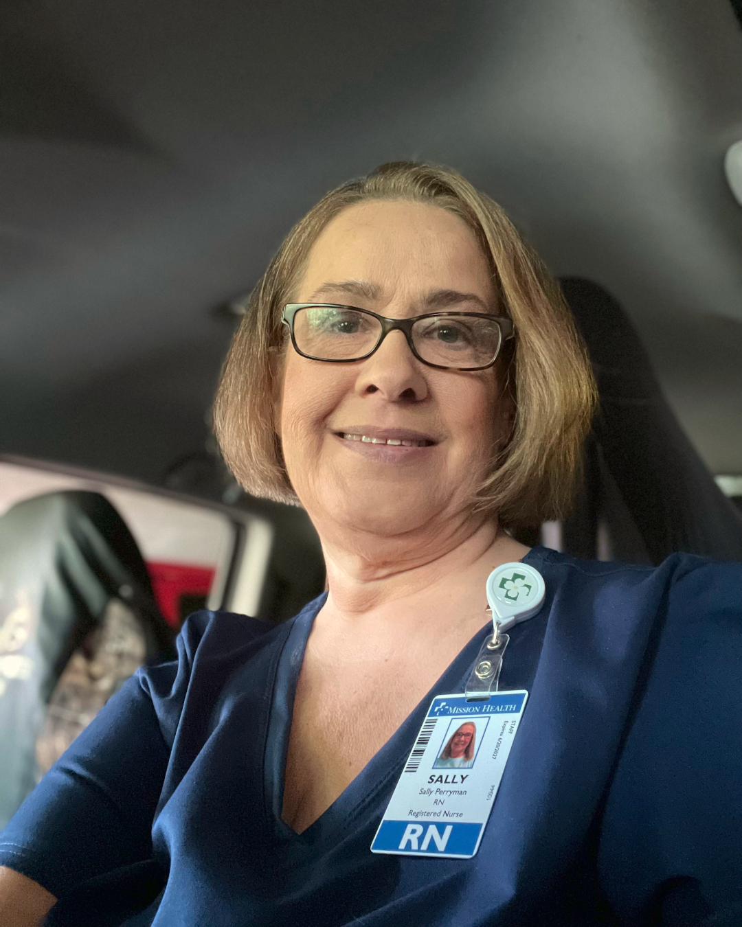 Nurse photo contest winner Sally Perryman