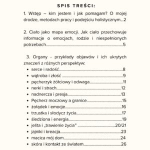 Mapa emocji i ich znaczeń wg Totalnej Biologii, ustawień systemowych i Tradycyjnej Medycyny. Chińskiej
